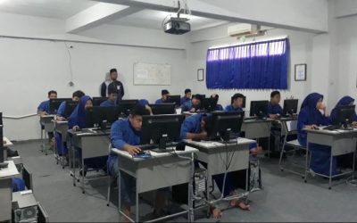 SMA Telkom Sekar Kemuning Lakukan PTS Online